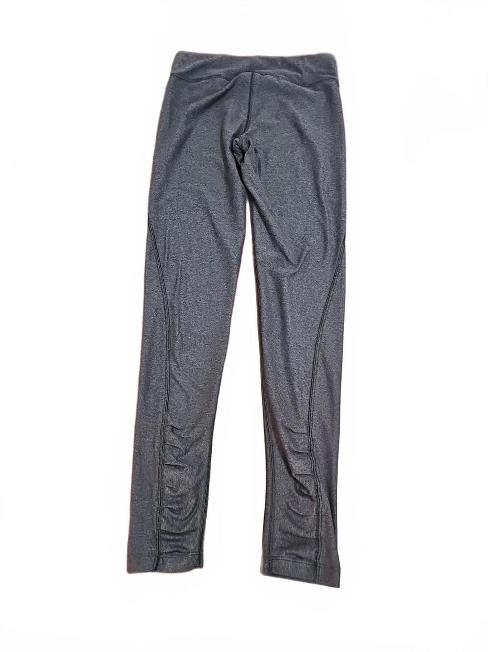 The North Face Leggings Womens Small Gray Full Length 28” Gathered Calf Design - Picture 5 of 5